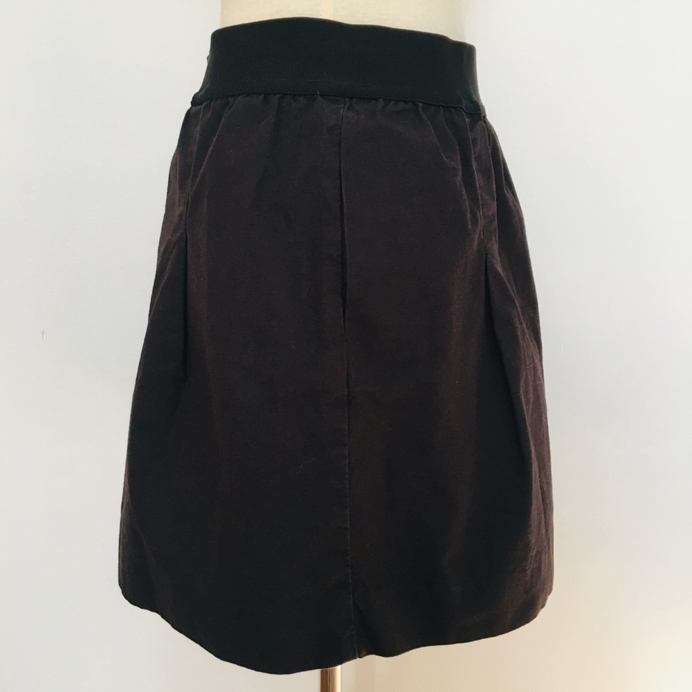 J. Crew Nico Skate Skirt in Black - Picture 4 of 7